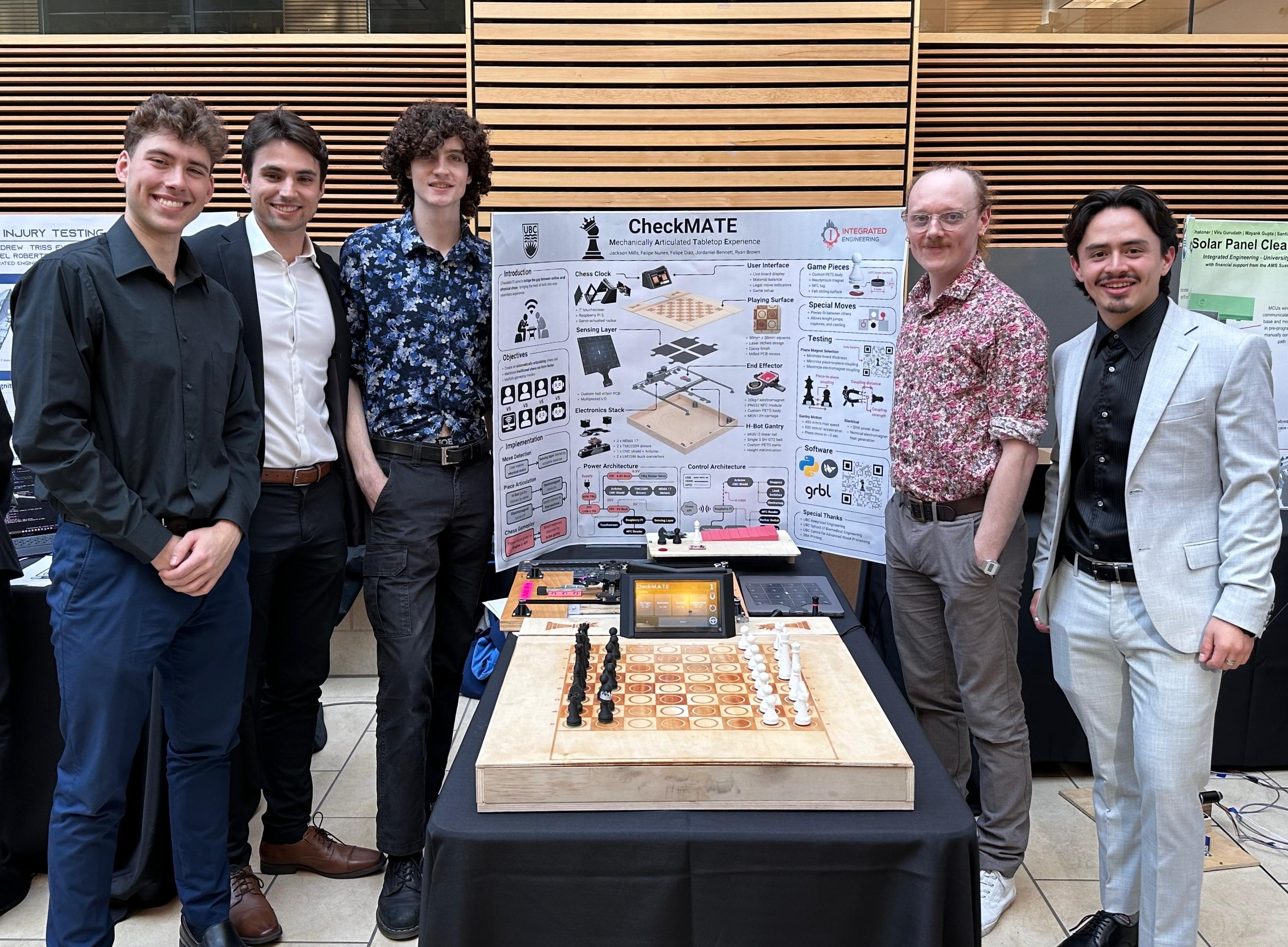 Checkmate team photo on DAID