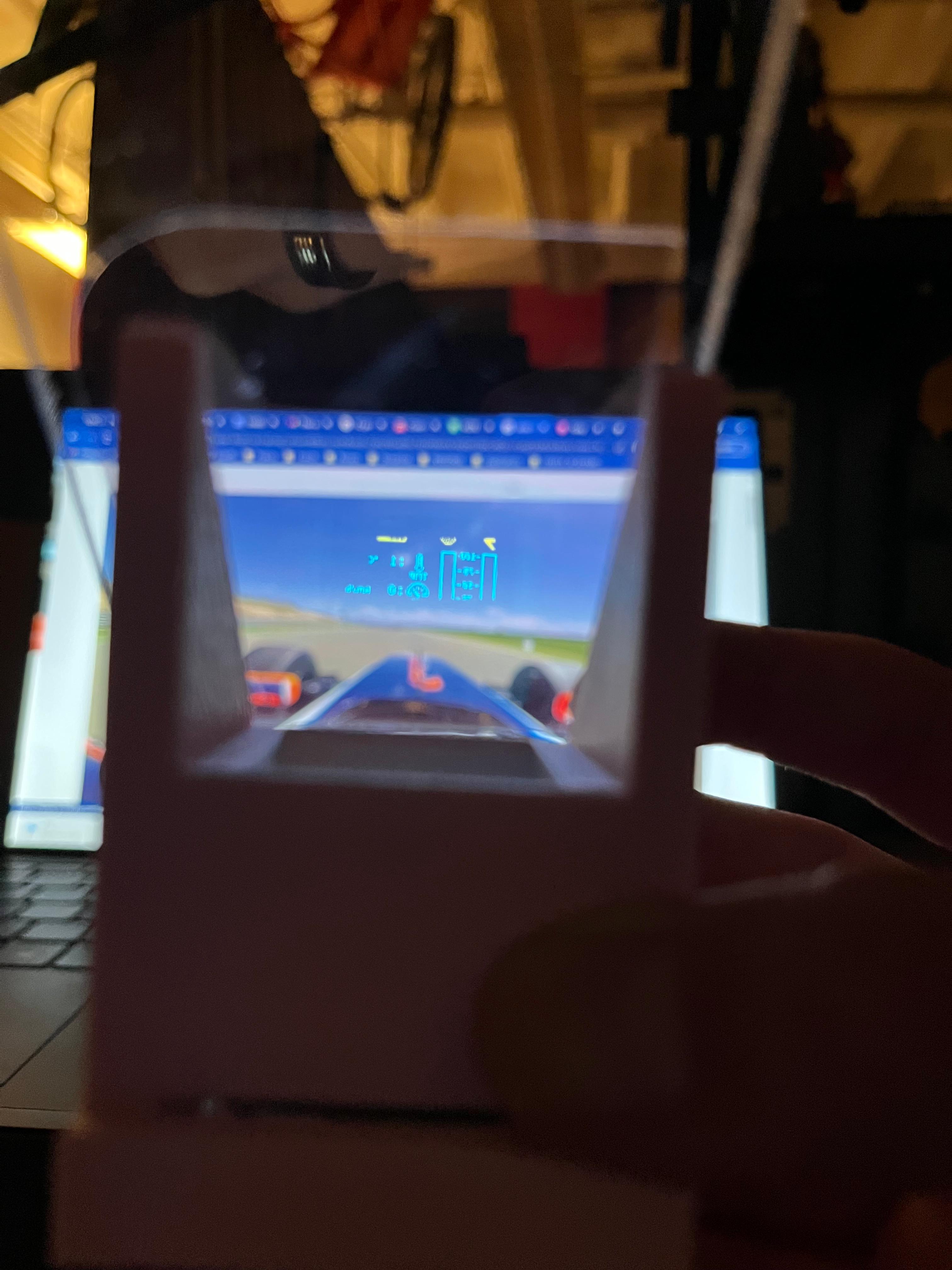HUD testing rig
