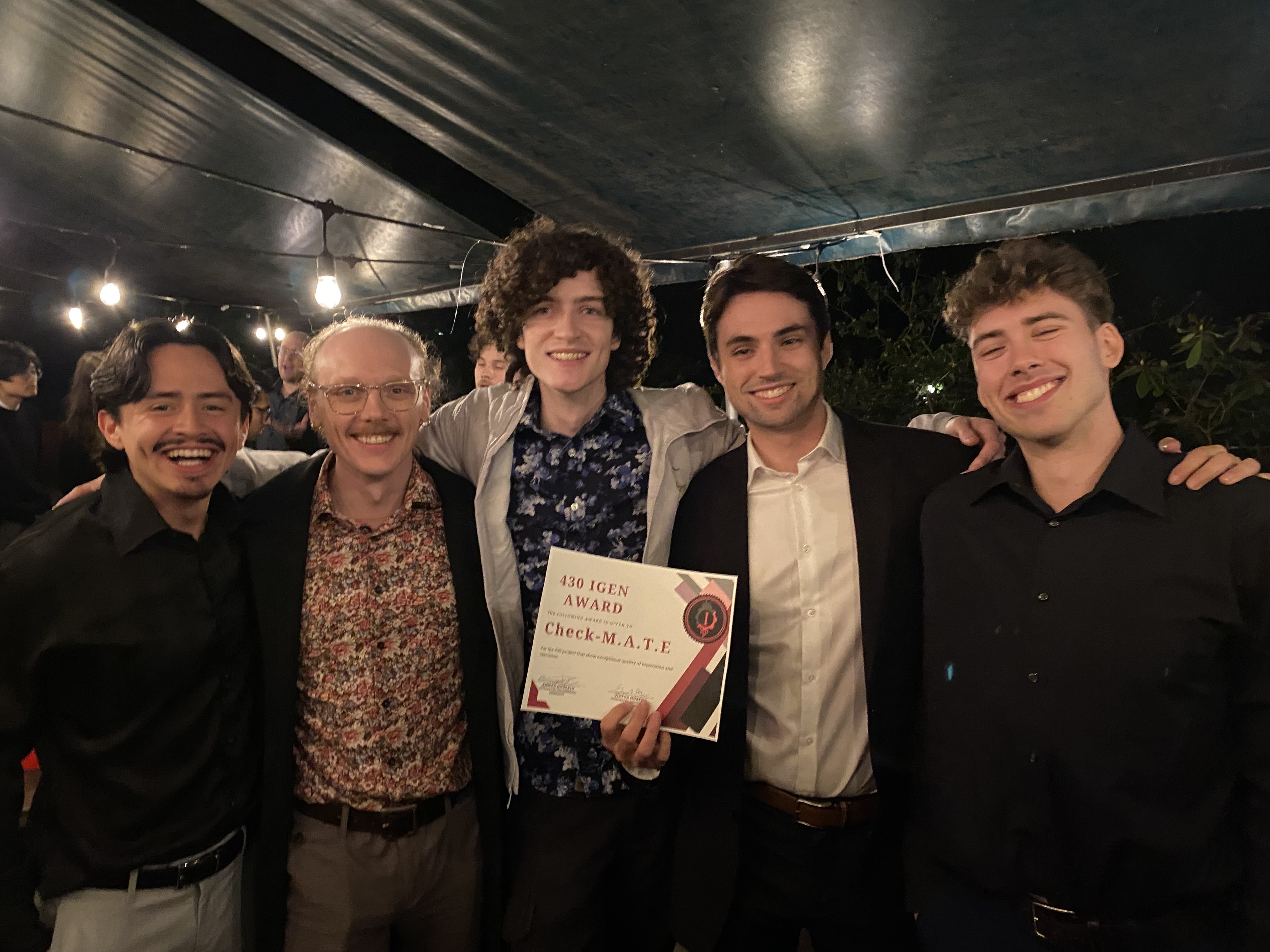 CheckMATE award photo