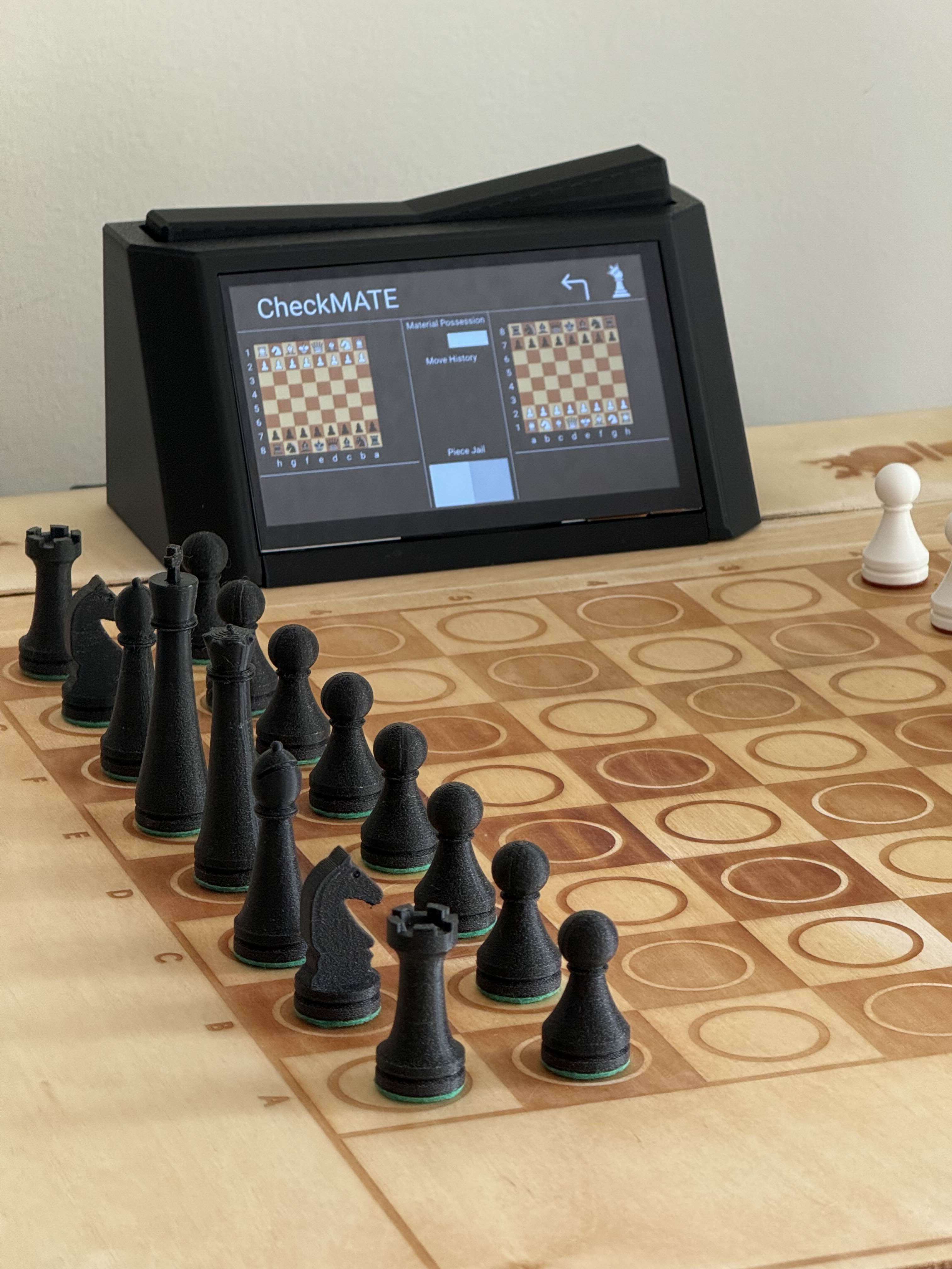 CheckMATE chessboard photo