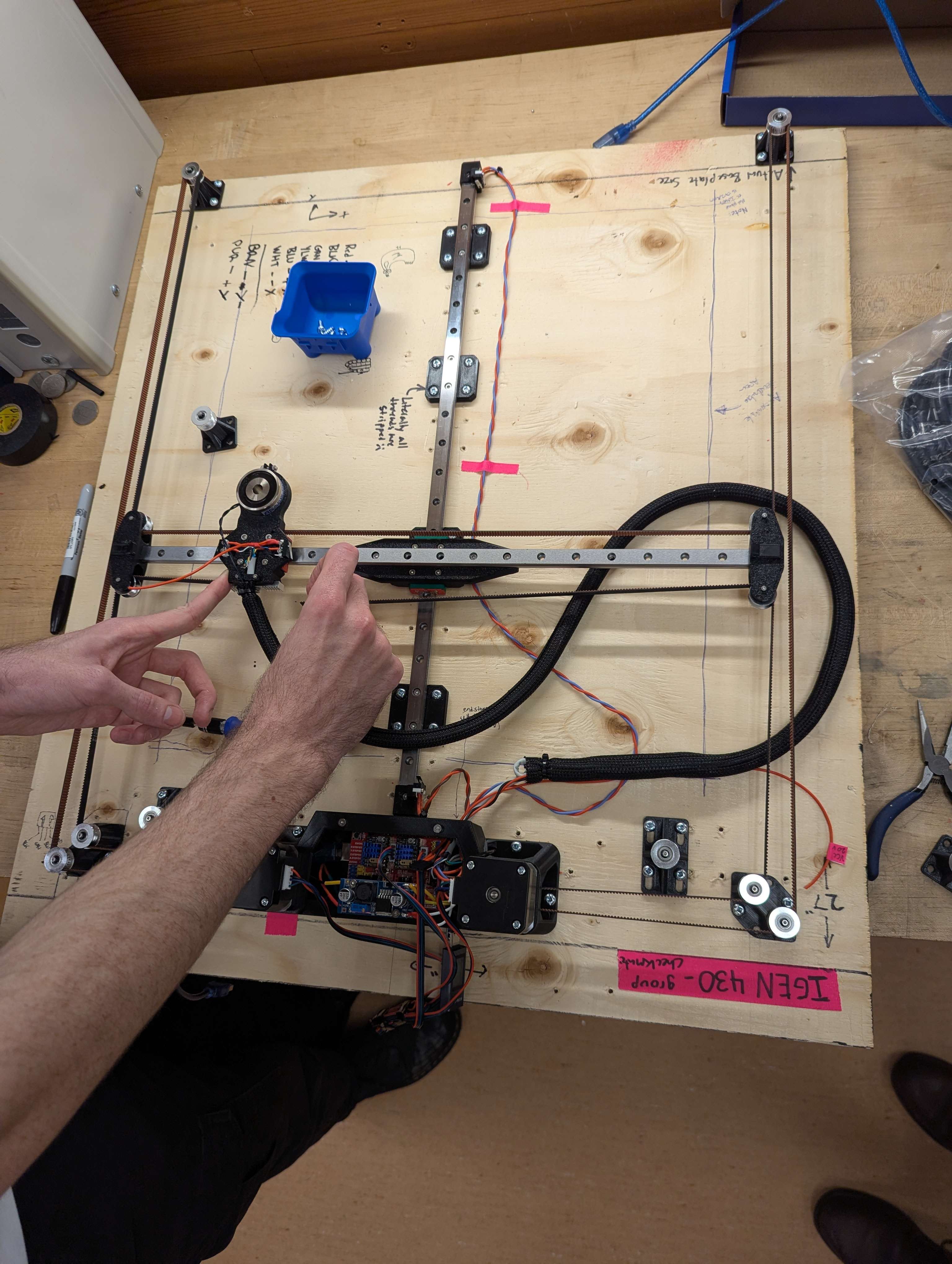 CheckMATE gantry tensioning photo