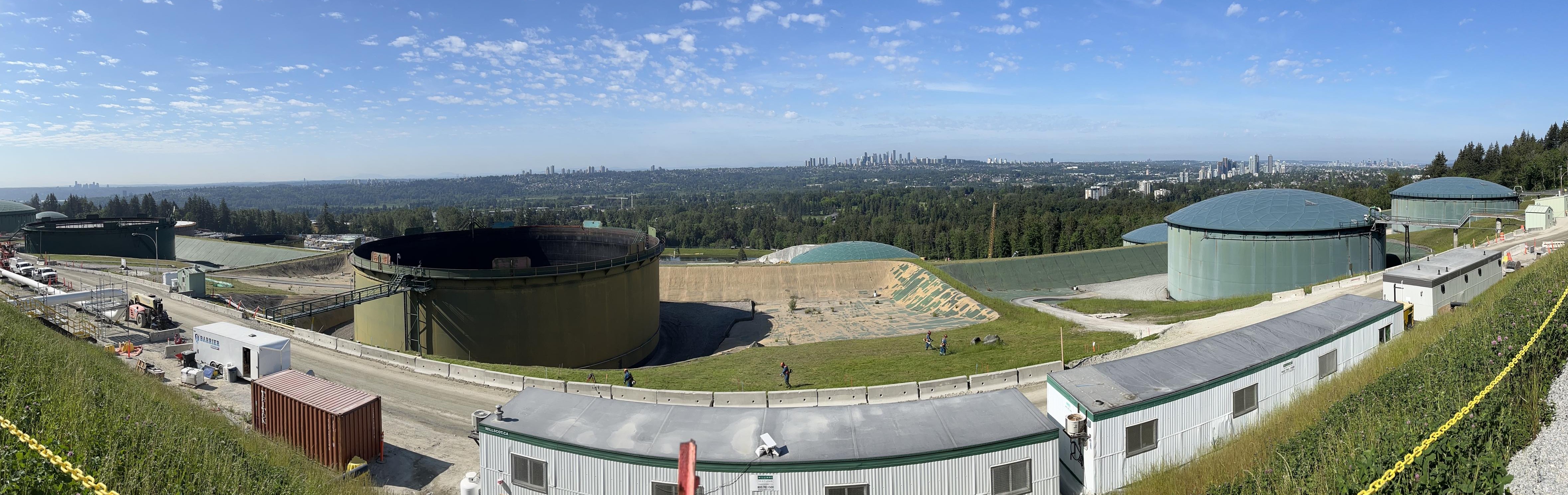 Ledcor TMX construction site