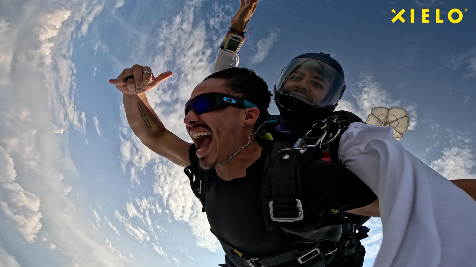 skydiving