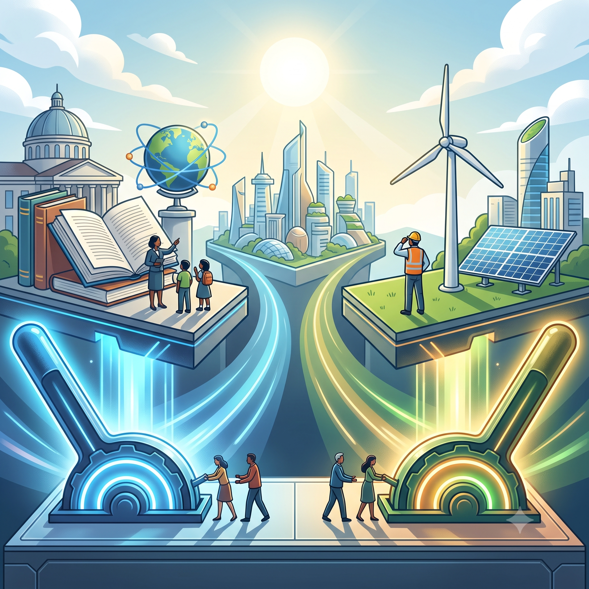 The Two Levers That Lift Civilizations